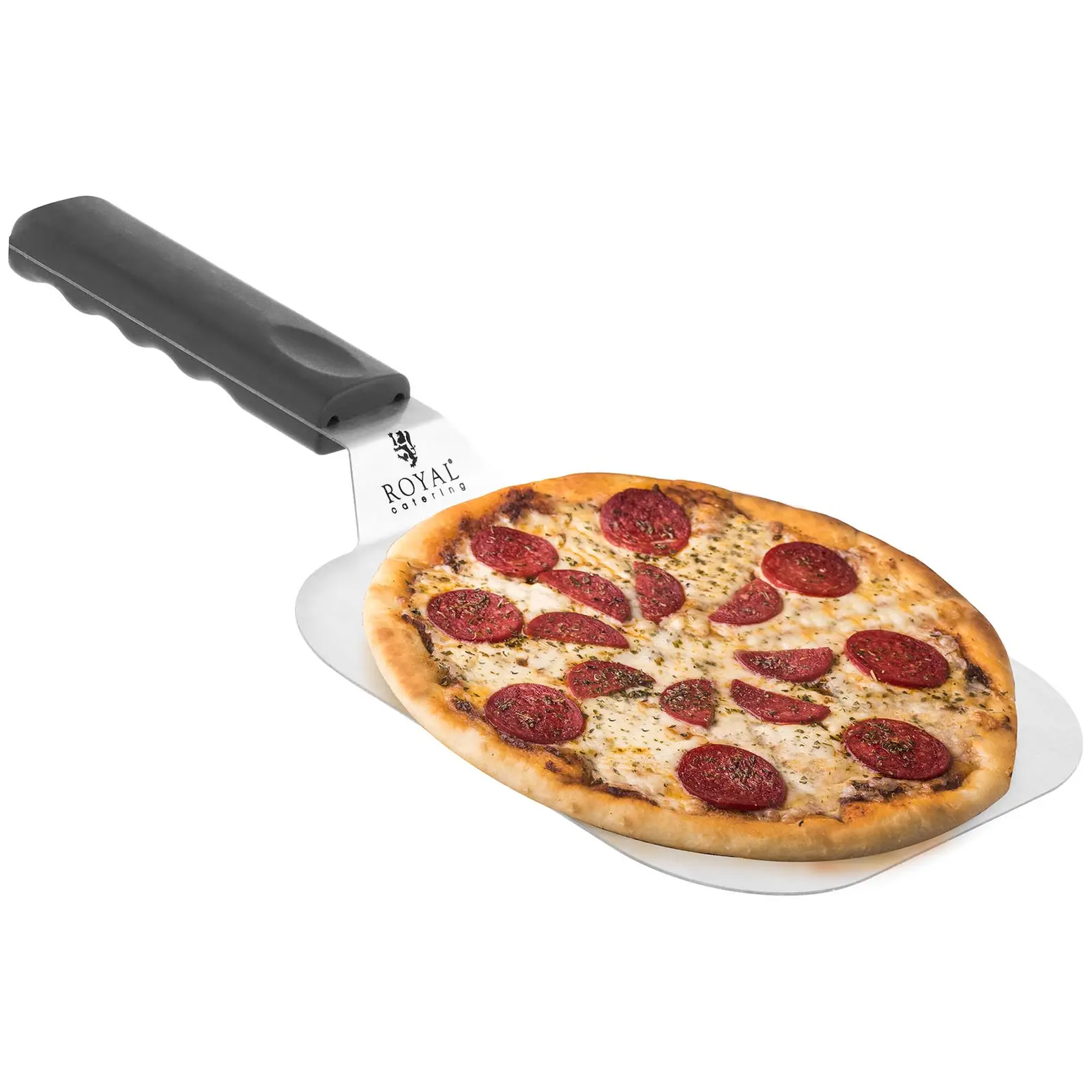 Pelle à pizza - Acier inoxydable - 38 cm poignée en plastique
