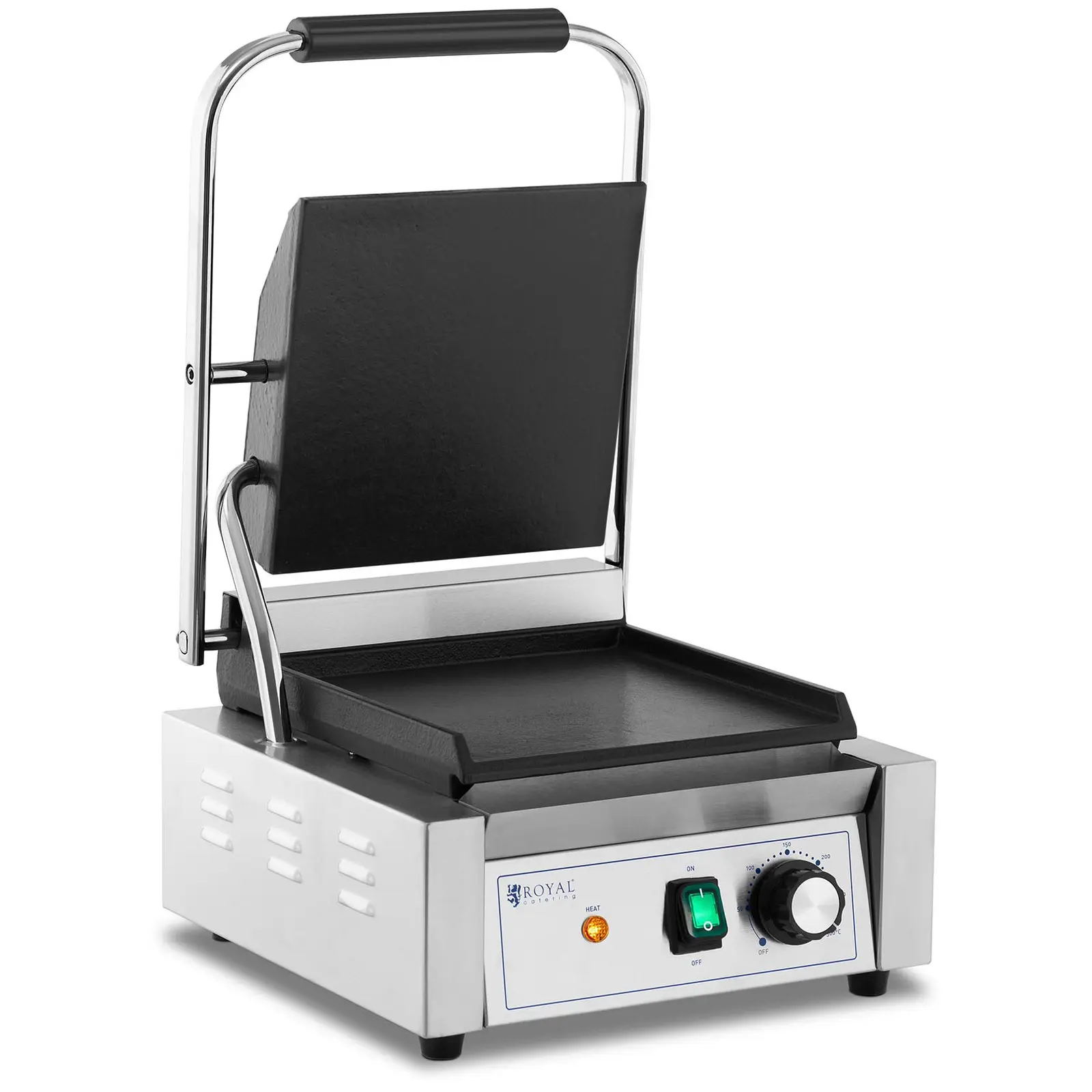 Machine à panini - Lisse - Royal Catering - 1,800 W