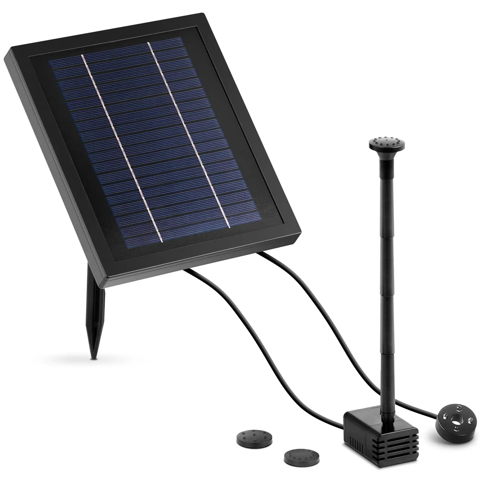 Pompe solaire pour bassin - 250 l/h - LED