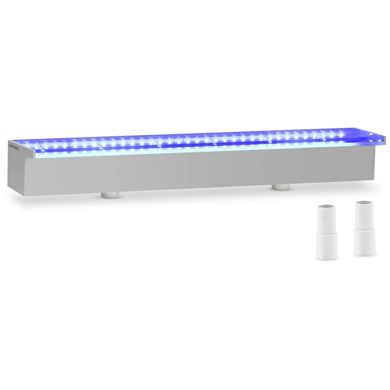 Fontaine de piscine - 60 cm - Éclairage LED - Bleu / Blanc